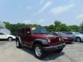 Jeep Wrangler Unlimited Sport 4x4 Red Rock Crystal Pearl photo #9