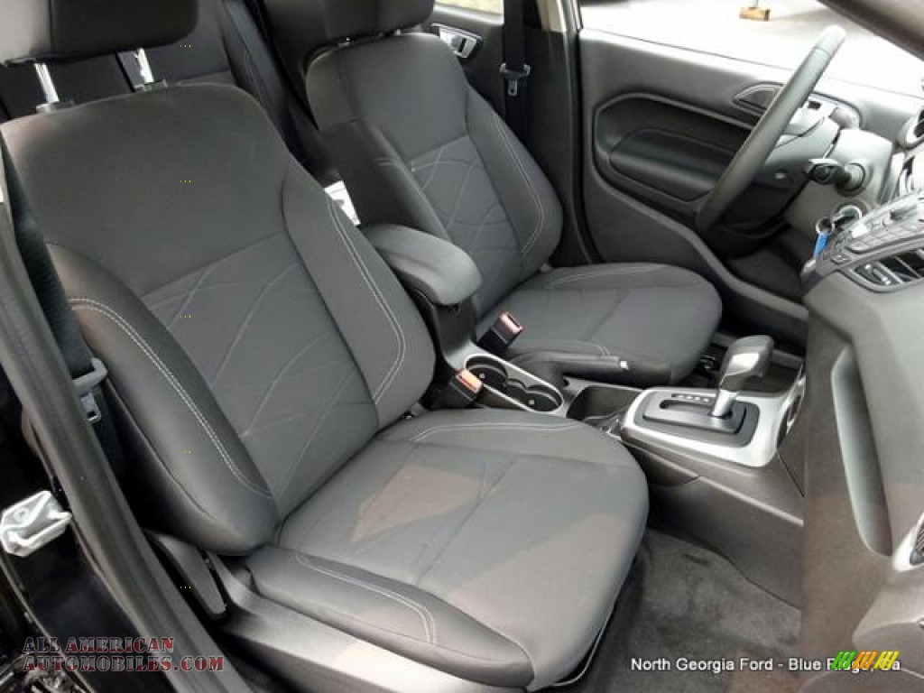 2015 Fiesta SE Hatchback - Tuxedo Black Metallic / Charcoal Black photo #12