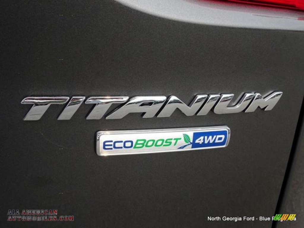 2015 Escape Titanium 4WD - Magnetic Metallic / Medium Light Stone photo #37