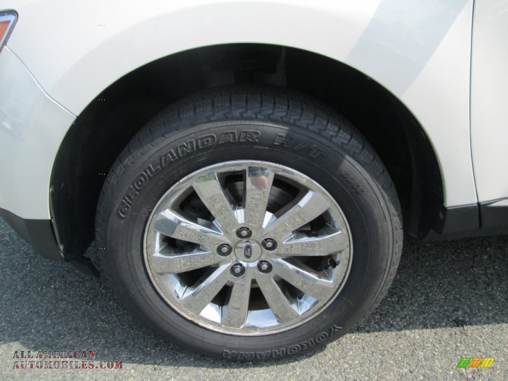 2010 Edge SEL AWD - White Platinum Tri-Coat / Charcoal Black photo #21