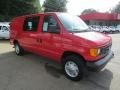 Ford E Series Van E250 Commercial Vermillion Red photo #8
