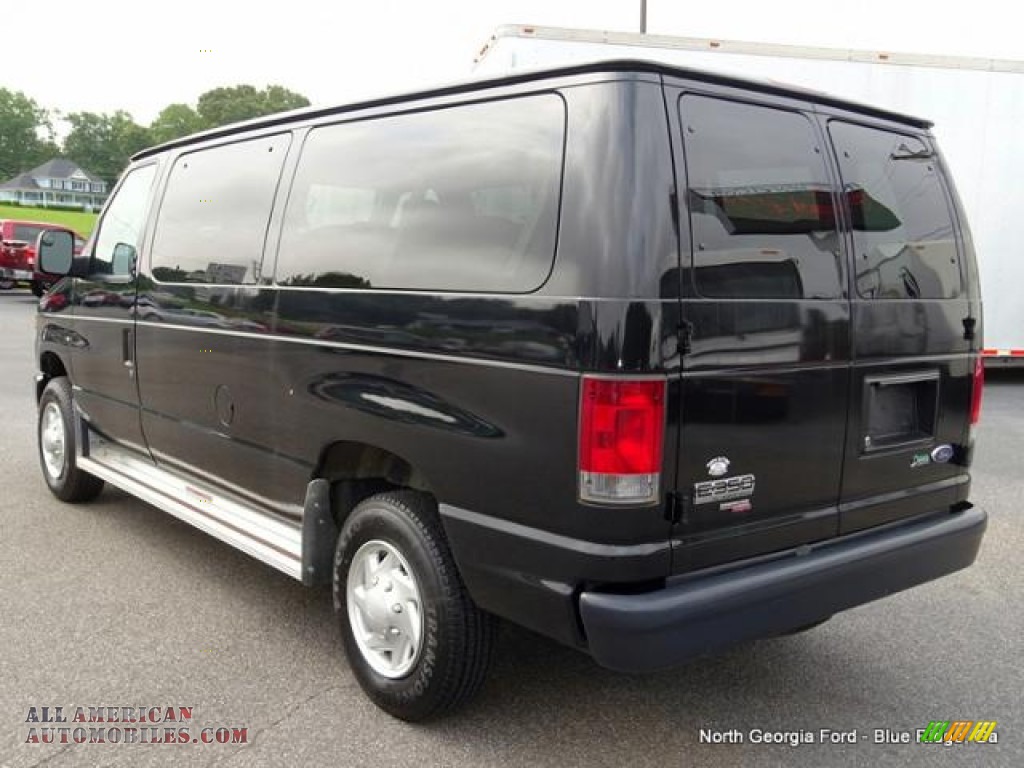 2011 E Series Van E350 XL Passenger - Black / Medium Flint photo #3