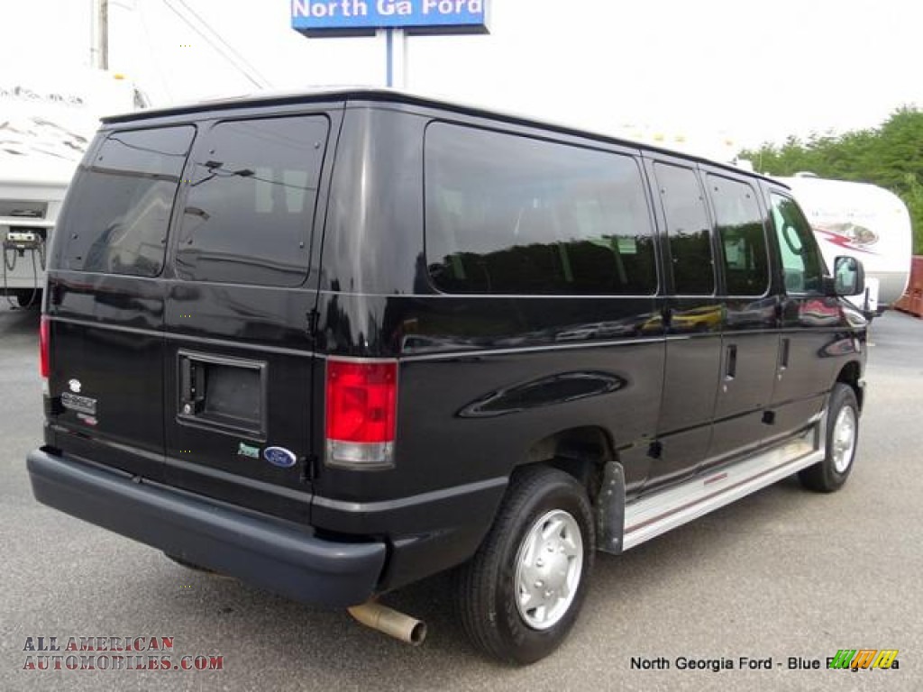 2011 E Series Van E350 XL Passenger - Black / Medium Flint photo #5
