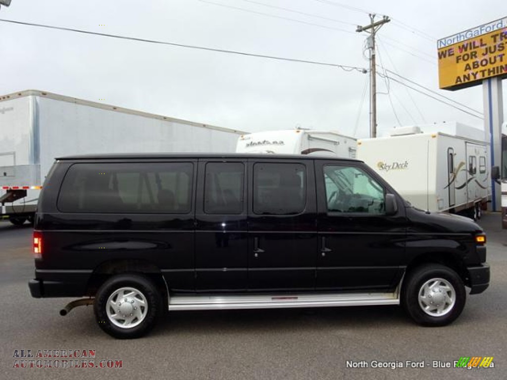 2011 E Series Van E350 XL Passenger - Black / Medium Flint photo #6