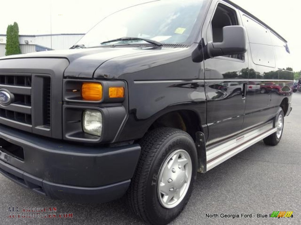 2011 E Series Van E350 XL Passenger - Black / Medium Flint photo #26