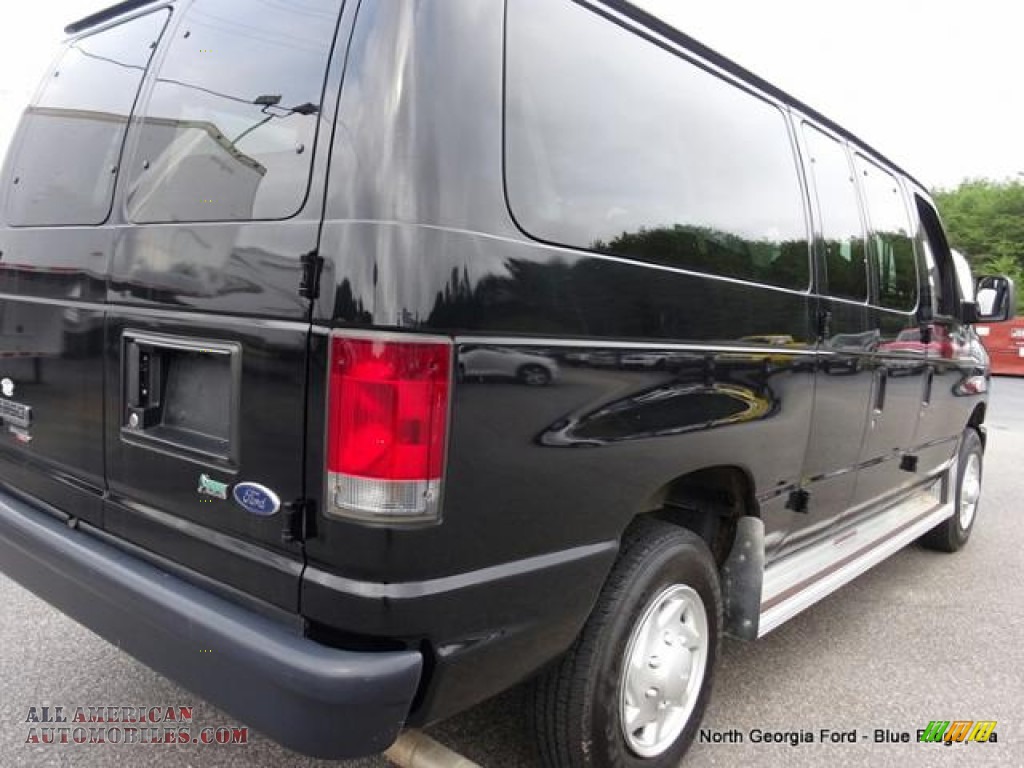 2011 E Series Van E350 XL Passenger - Black / Medium Flint photo #28