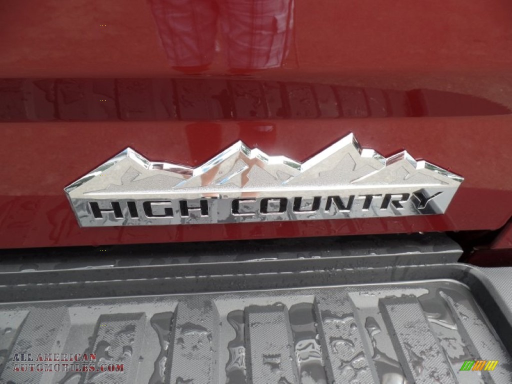 2015 Silverado 2500HD High Country Crew Cab 4x4 - Deep Ruby Metallic / High Country Saddle photo #16