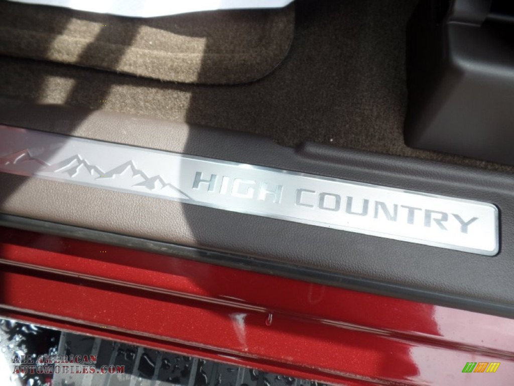 2015 Silverado 2500HD High Country Crew Cab 4x4 - Deep Ruby Metallic / High Country Saddle photo #70