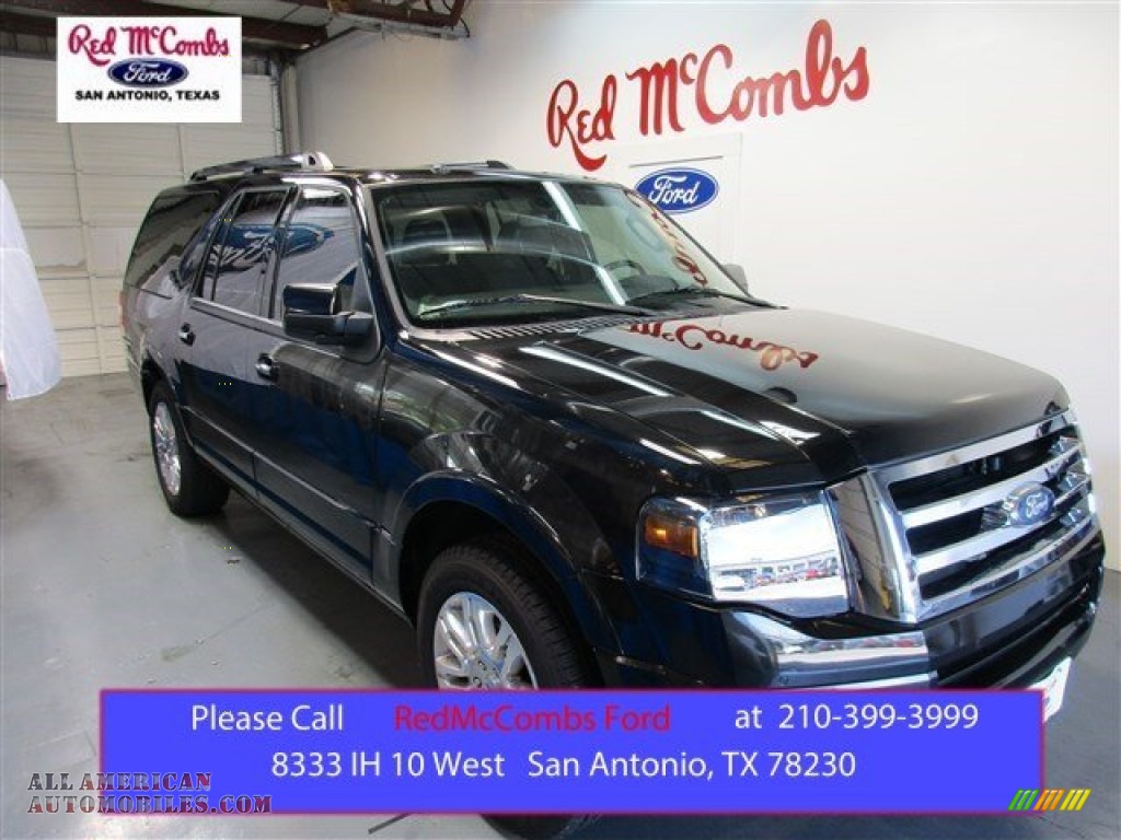 Tuxedo Black / Charcoal Black Ford Expedition EL Limited