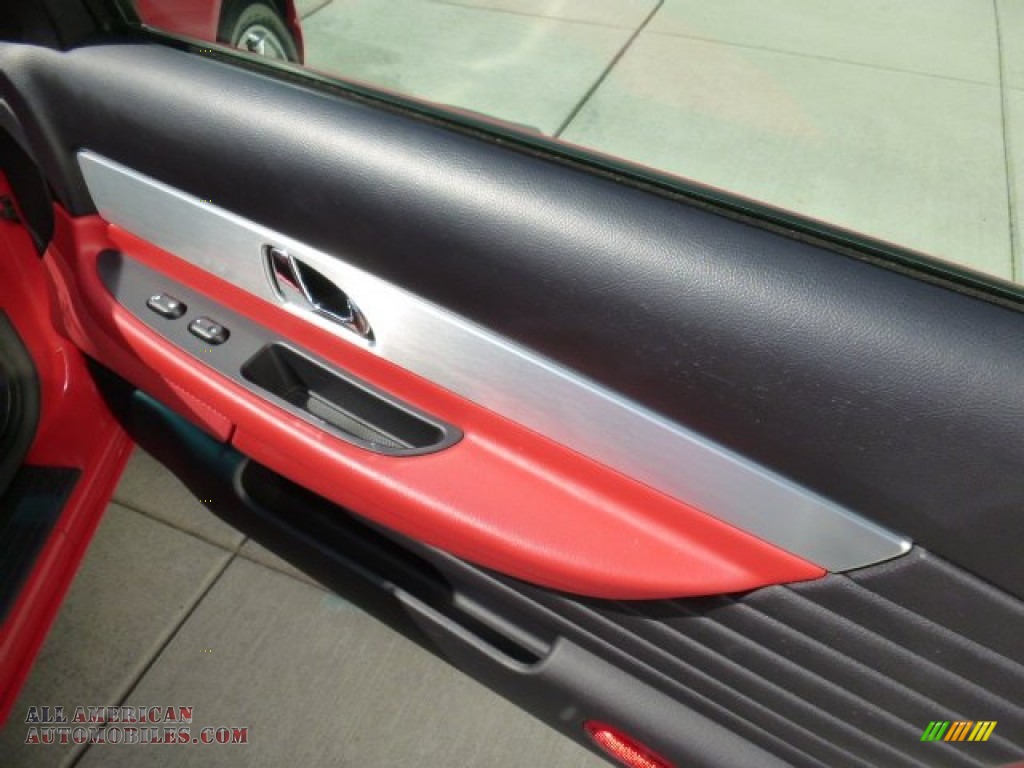 2003 Thunderbird Premium Roadster - Torch Red / Black Ink/Torch Red photo #12