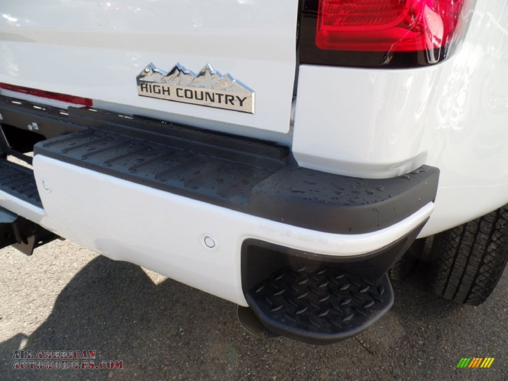 2015 Silverado 3500HD High Country Crew Cab Dual Rear Wheel 4x4 - Summit White / High Country Saddle photo #11