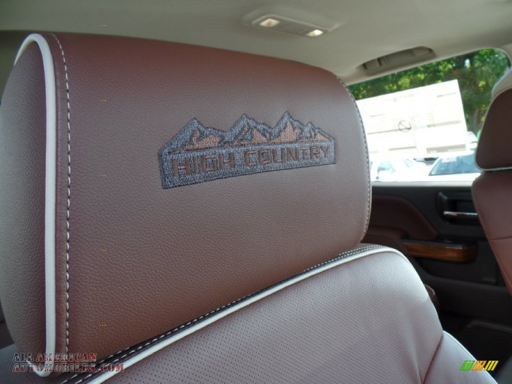 2015 Silverado 3500HD High Country Crew Cab Dual Rear Wheel 4x4 - Summit White / High Country Saddle photo #75