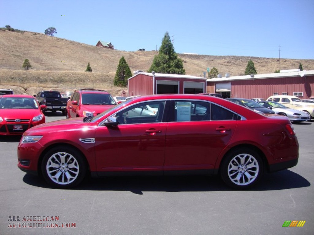 2014 Taurus Limited - Ruby Red / Charcoal Black photo #4