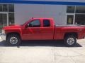 Chevrolet Silverado 1500 LS Extended Cab 4x4 Victory Red photo #2