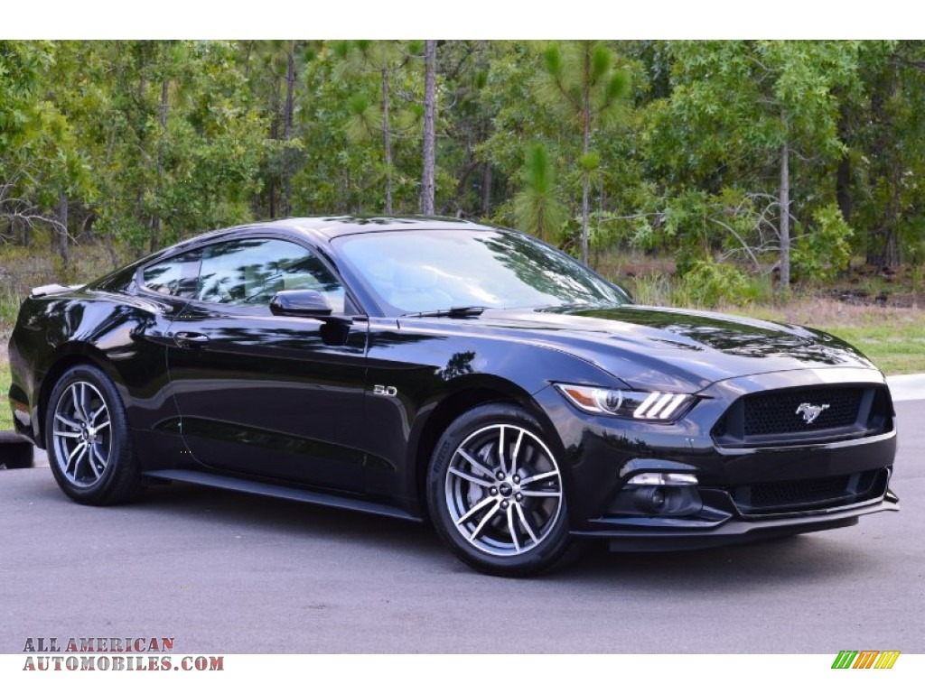 2015 Mustang GT Coupe - Black / Ceramic photo #22