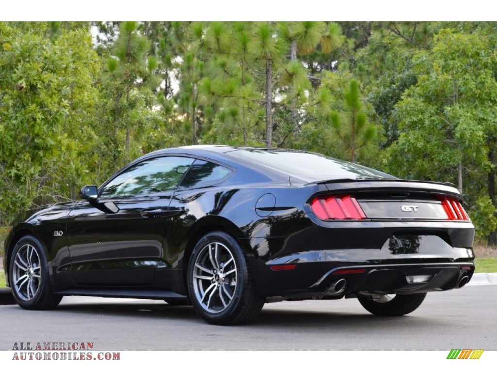 2015 Mustang GT Coupe - Black / Ceramic photo #23