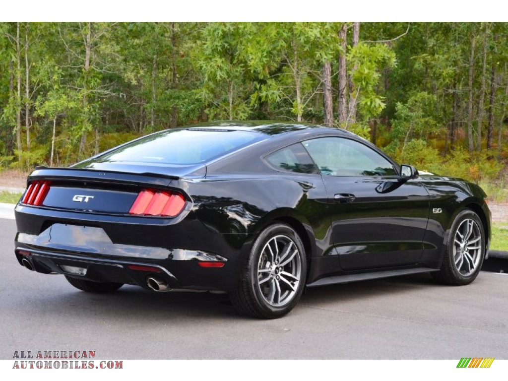 2015 Mustang GT Coupe - Black / Ceramic photo #24