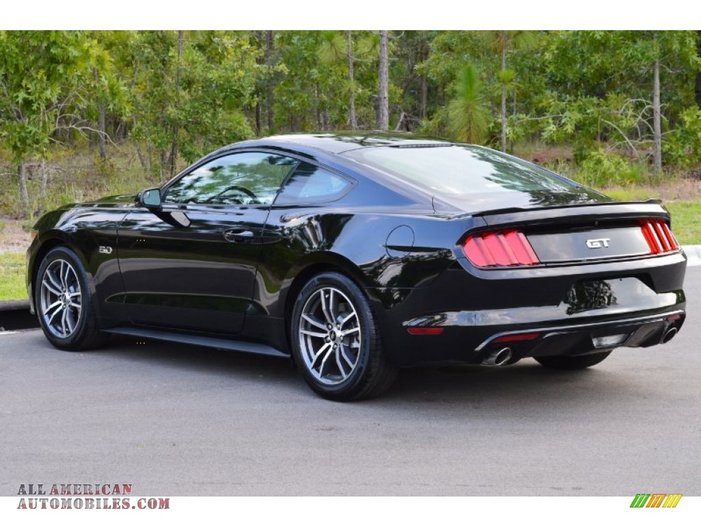 2015 Mustang GT Coupe - Black / Ceramic photo #28
