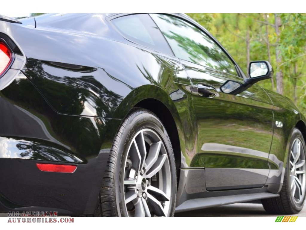 2015 Mustang GT Coupe - Black / Ceramic photo #33