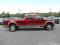 Ford F350 Super Duty King Ranch Crew Cab 4x4 Vermillion Red photo #6