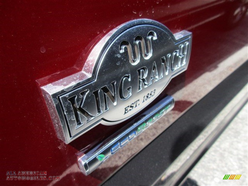 2015 F150 King Ranch SuperCrew 4x4 - Ruby Red Metallic / King Ranch Java/Mesa photo #4