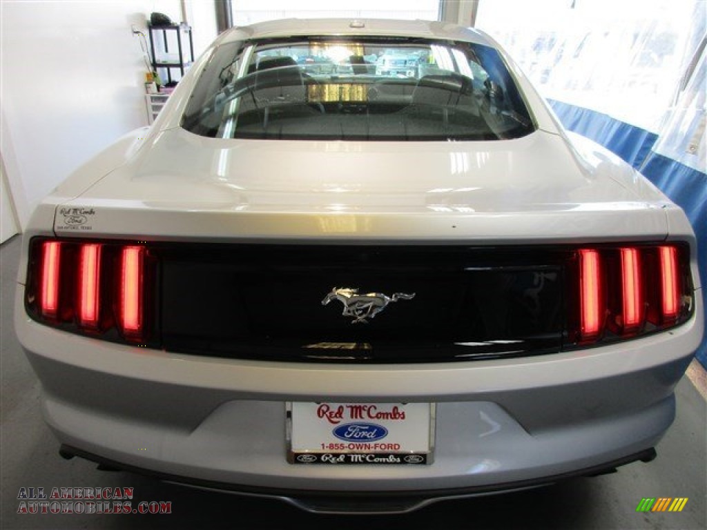 2015 Mustang EcoBoost Premium Coupe - Ingot Silver Metallic / Ebony photo #5