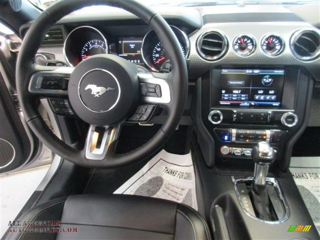 2015 Mustang EcoBoost Premium Coupe - Ingot Silver Metallic / Ebony photo #10