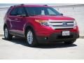 Ford Explorer XLT EcoBoost Red Candy Metallic photo #1