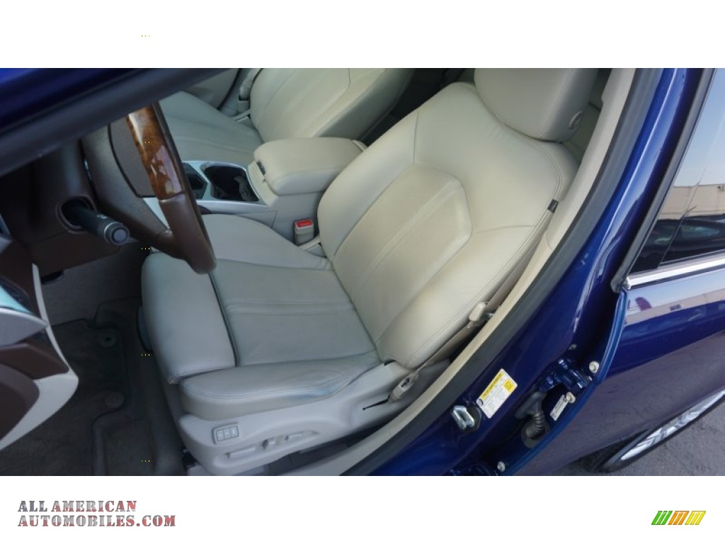2012 SRX Luxury AWD - Xenon Blue Metallic / Ebony/Ebony photo #6
