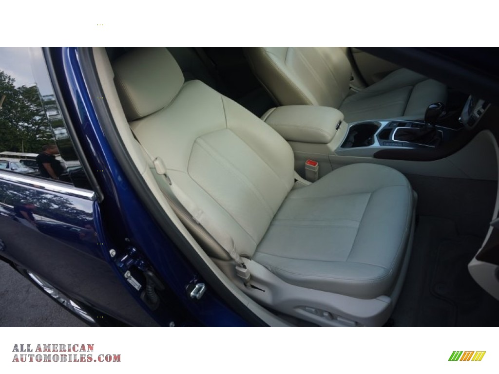 2012 SRX Luxury AWD - Xenon Blue Metallic / Ebony/Ebony photo #8