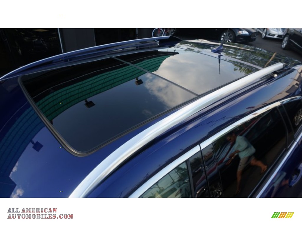 2012 SRX Luxury AWD - Xenon Blue Metallic / Ebony/Ebony photo #19
