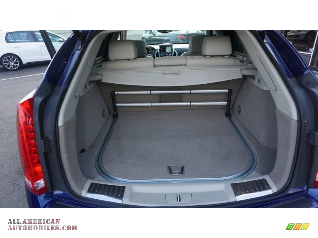 2012 SRX Luxury AWD - Xenon Blue Metallic / Ebony/Ebony photo #45