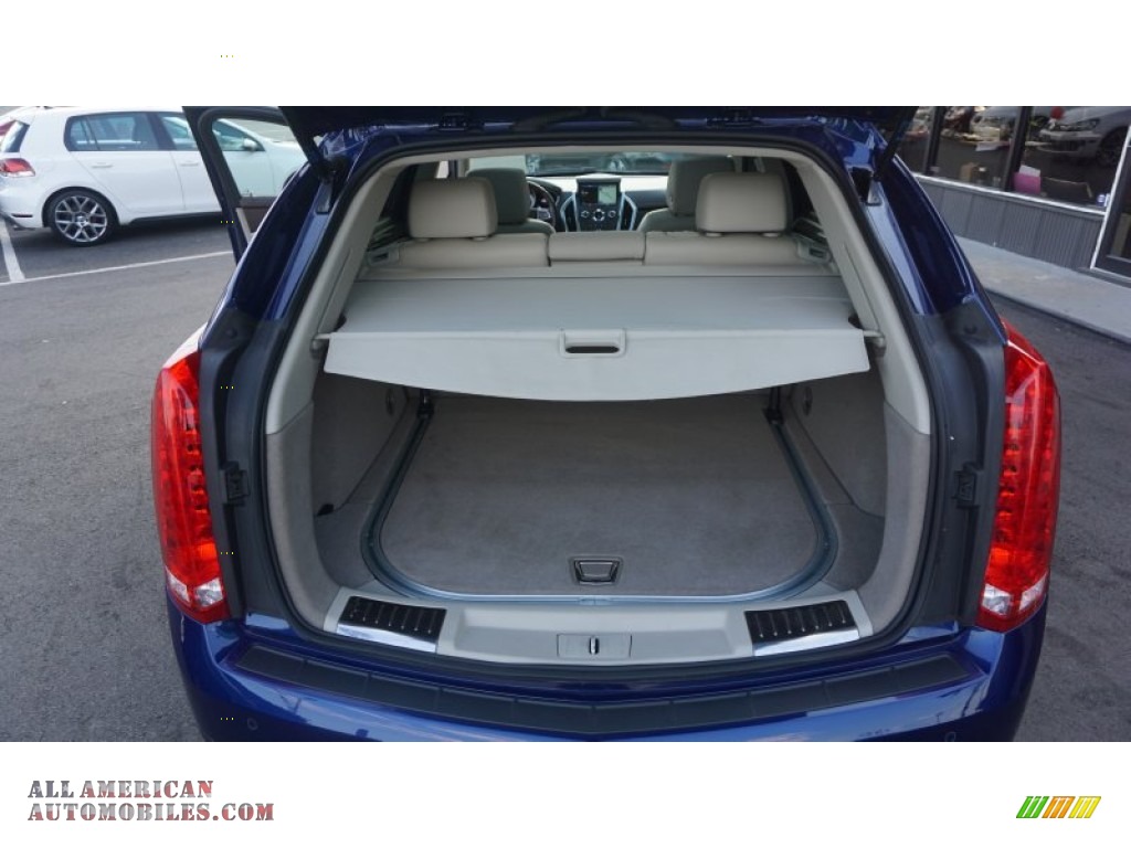2012 SRX Luxury AWD - Xenon Blue Metallic / Ebony/Ebony photo #46