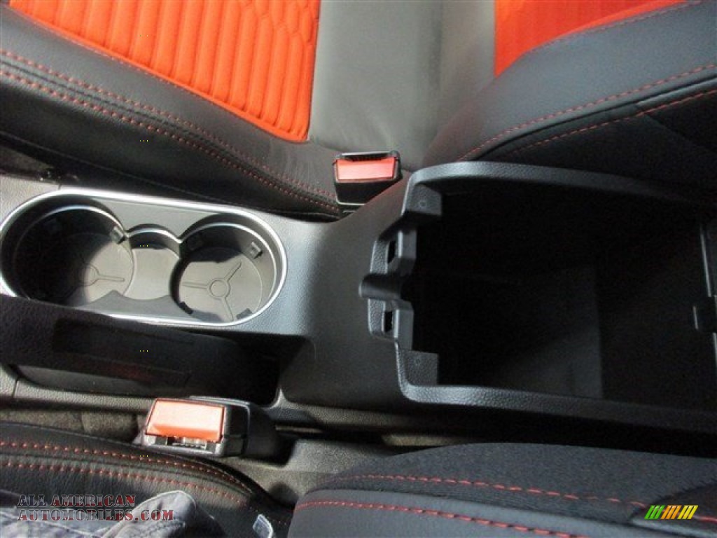 2015 Fiesta ST Hatchback - Molten Orange / ST Recaro Molten Orange photo #24