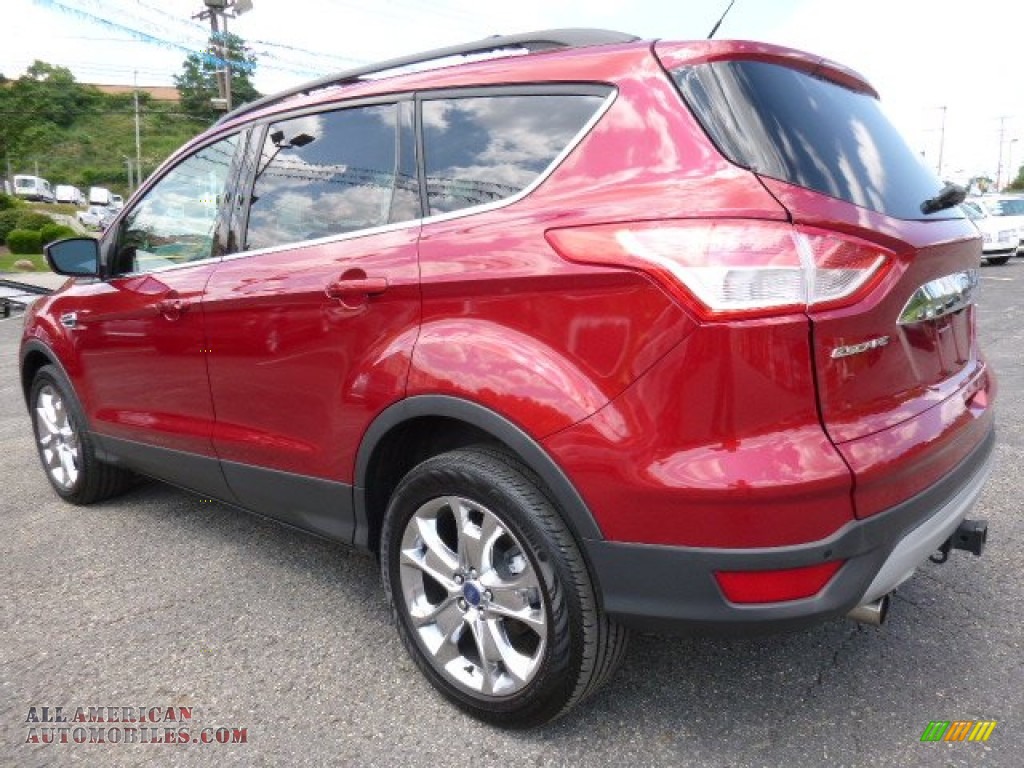 2013 Escape SEL 2.0L EcoBoost 4WD - Ruby Red Metallic / Charcoal Black photo #4