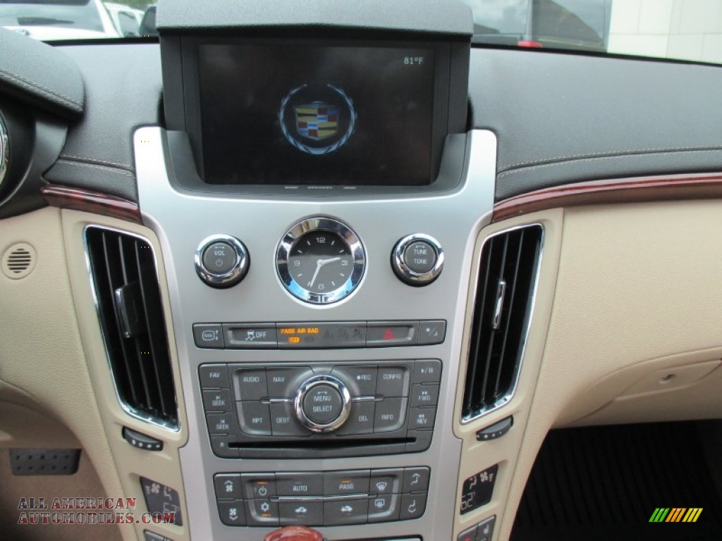 2012 CTS Coupe - Crystal Red Tintcoat / Cashmere/Cocoa photo #31