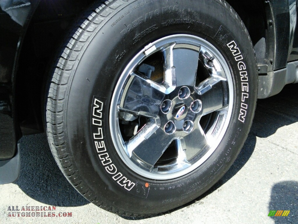 2012 Escape XLT V6 4WD - Ebony Black / Charcoal Black photo #4
