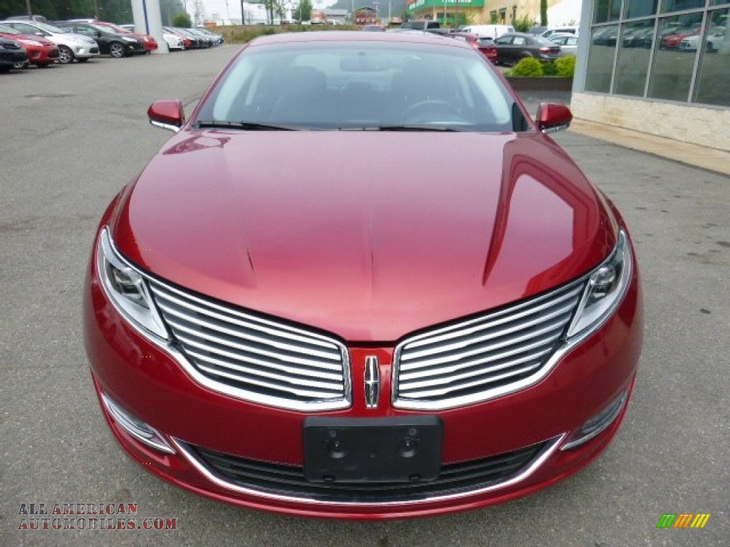 2013 MKZ 2.0L EcoBoost FWD - Ruby Red / Charcoal Black photo #3