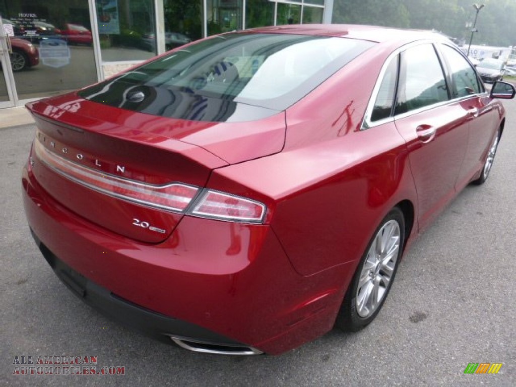 2013 MKZ 2.0L EcoBoost FWD - Ruby Red / Charcoal Black photo #5