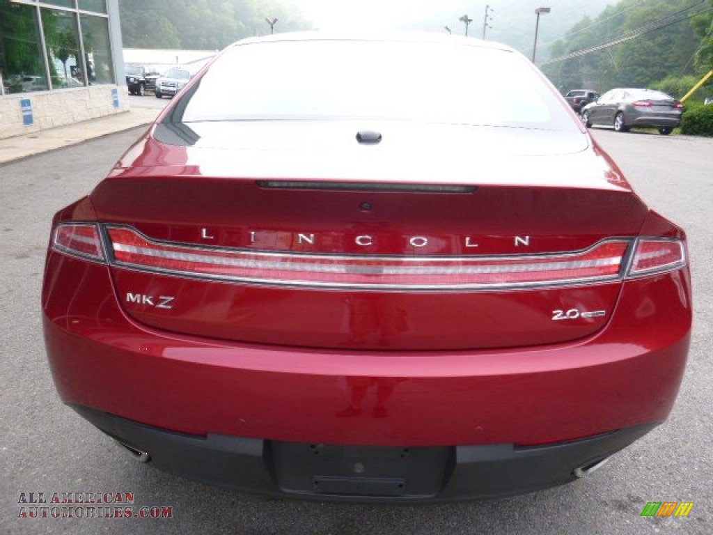2013 MKZ 2.0L EcoBoost FWD - Ruby Red / Charcoal Black photo #6