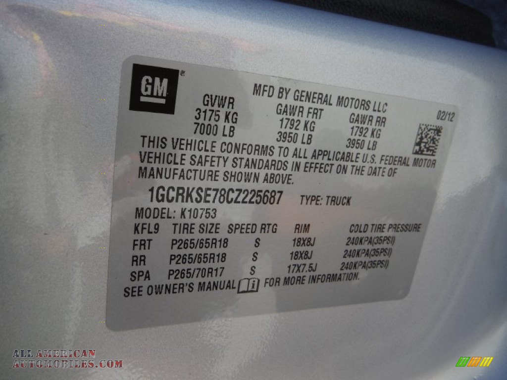 2012 Silverado 1500 LT Extended Cab 4x4 - Silver Ice Metallic / Ebony photo #35