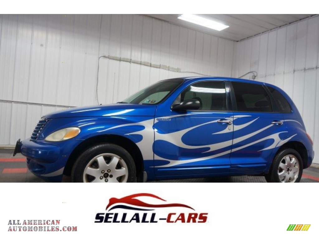 Electric Blue Pearl / Dark Slate Gray Chrysler PT Cruiser Touring