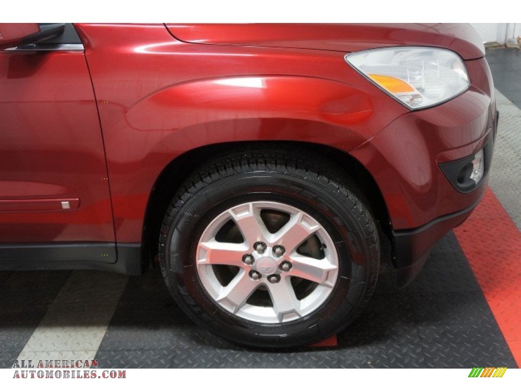 2009 Outlook XR AWD - Red Jewel Tintcoat / Black photo #39