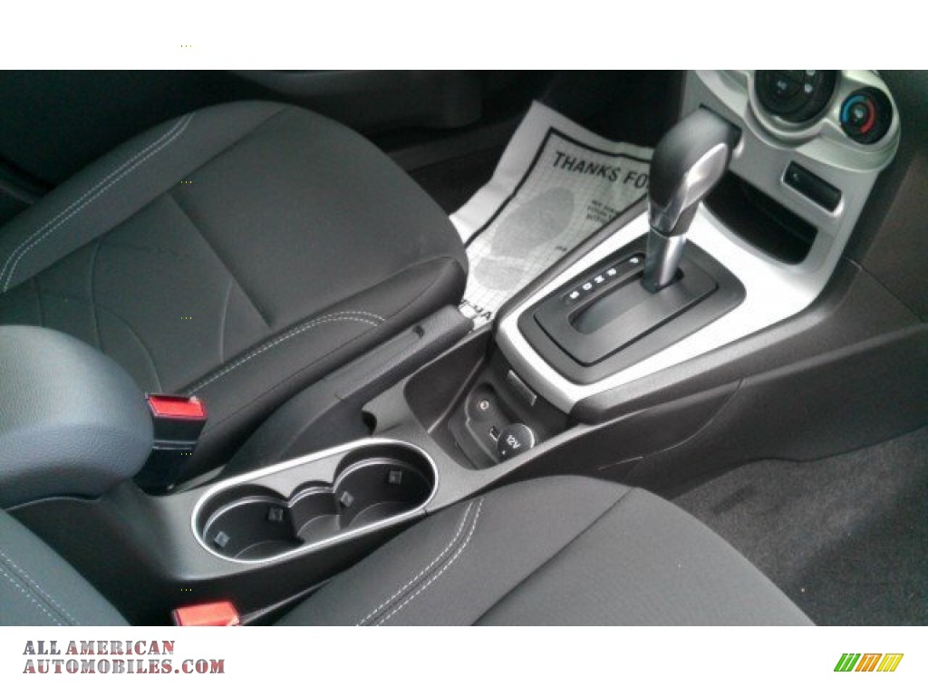 2015 Fiesta SE Sedan - Magnetic Metallic / Charcoal Black photo #23