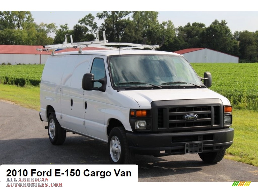 Oxford White / Medium Flint Ford E Series Van E150 Commercial
