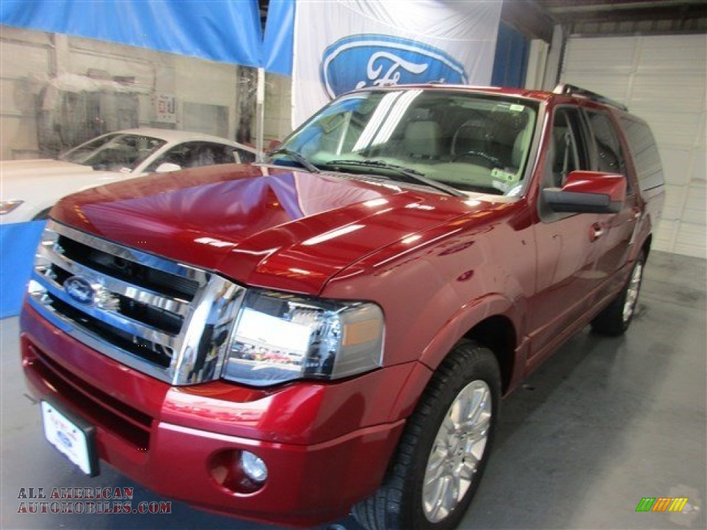 2014 Expedition EL Limited - Ruby Red / Stone photo #2