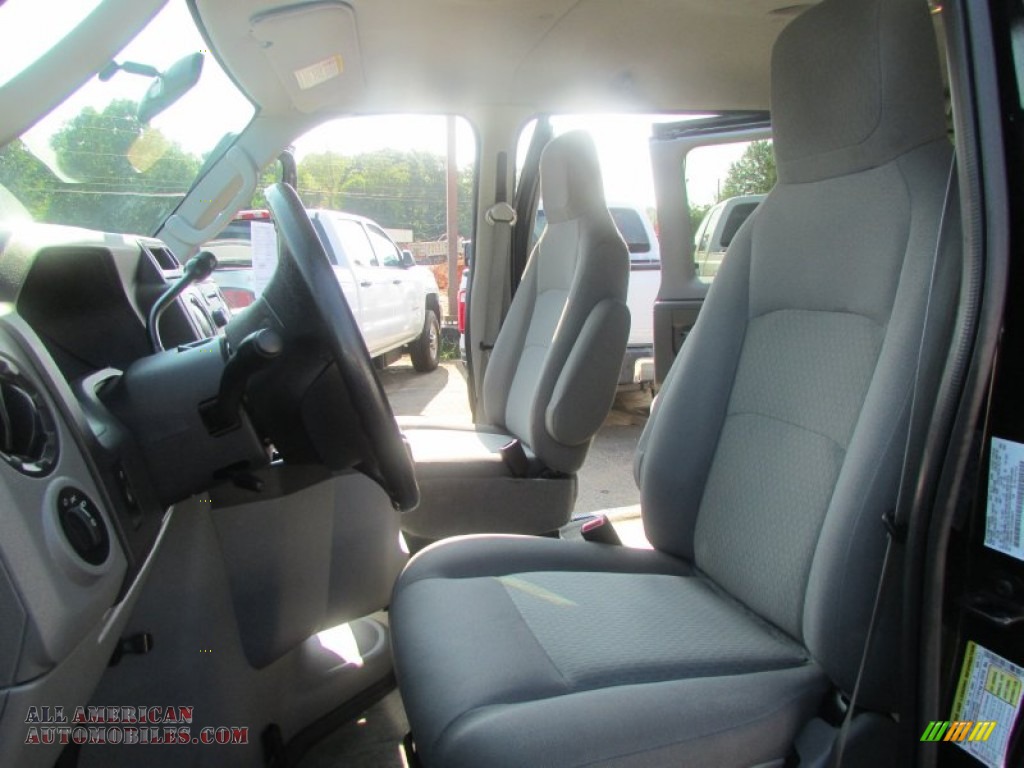 2013 E Series Van E350 XLT Extended Passenger - Dark Blue Pearl / Medium Flint photo #45