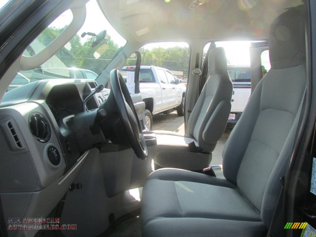 2013 E Series Van E350 XLT Extended Passenger - Dark Blue Pearl / Medium Flint photo #46