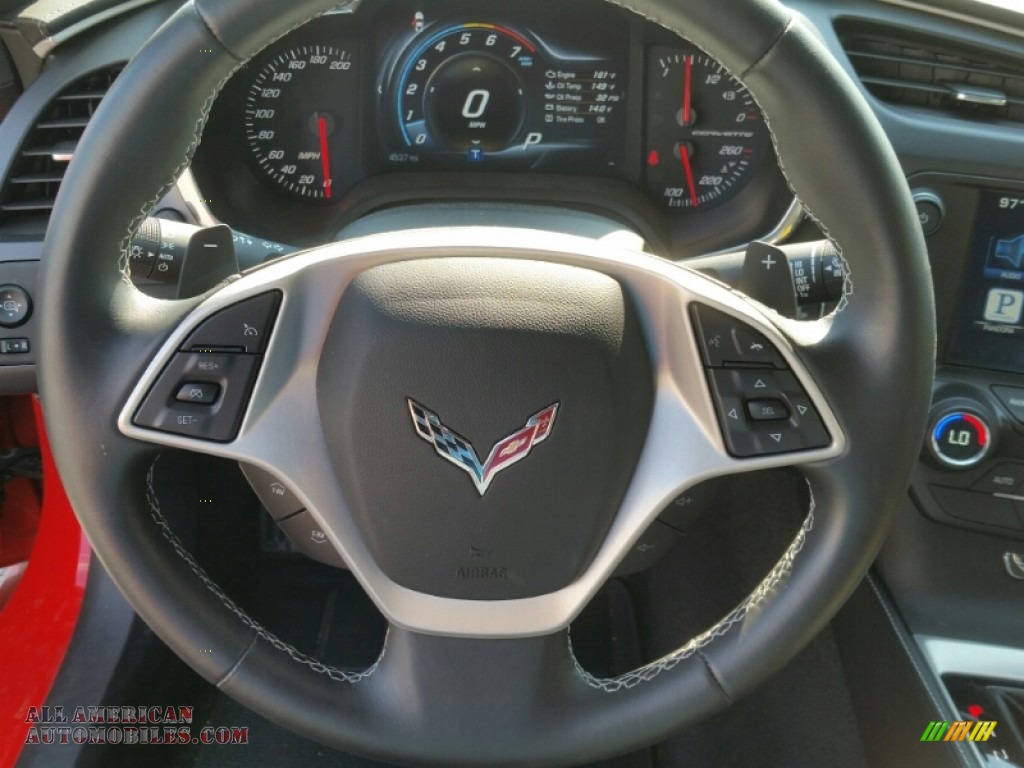 2015 Corvette Stingray Coupe - Torch Red / Jet Black photo #14