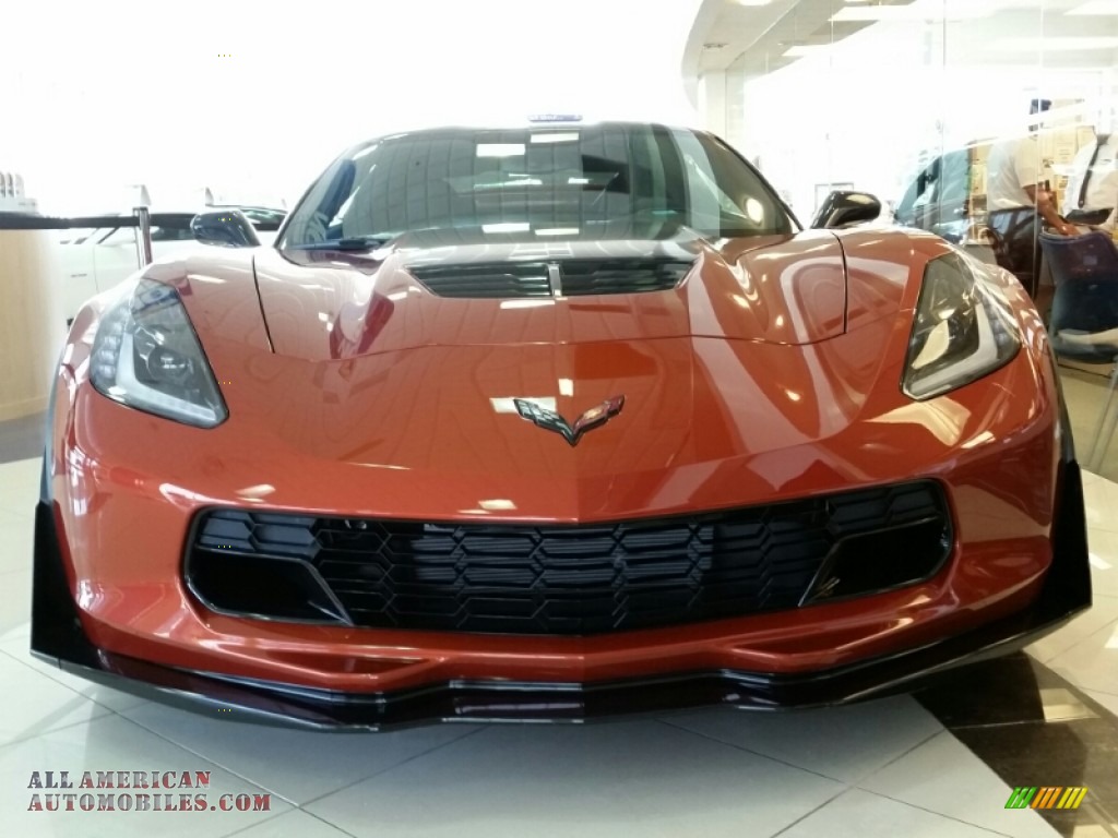2015 Corvette Z06 Coupe - Daytona Sunrise Orange Metallic / Jet Black photo #2